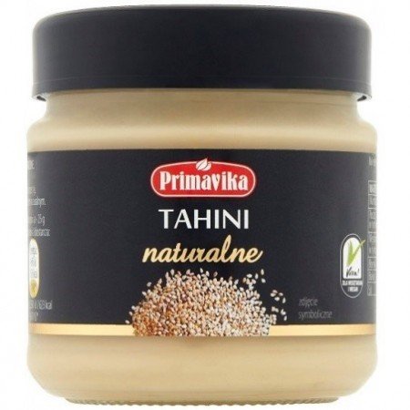Tahini naturalne 185 g - PRIMAVIKA