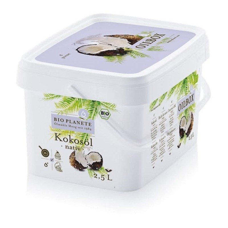 OLEJ KOKOSOWY VIRGIN BIO 2,5 L - BIO PLANETE