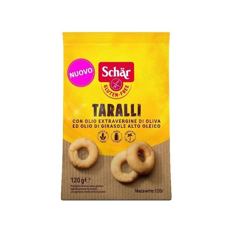 Taralli- przekąska z oliwą z oliwek BEZGL. 120 g - SCHAR