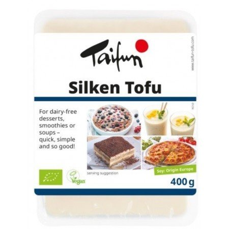 Tofu silken jedwabiste BIO 400 g - TAIFUN