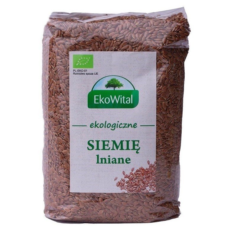 Len brązowy (Siemię lniane) BIO 500 g