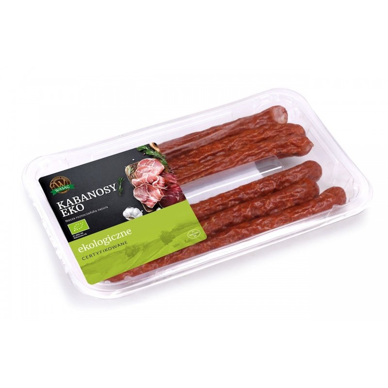 KABANOSY BIO (około 1,00 kg) - WASĄG (NA ZAMÓWIENIE)