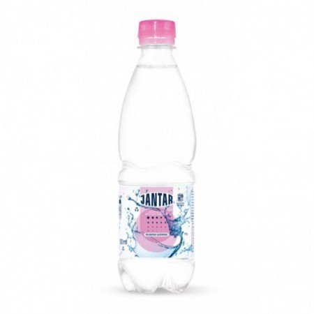 Woda źródlana średniozmineralizowana delikatne gazowana 500 ml - JANTAR