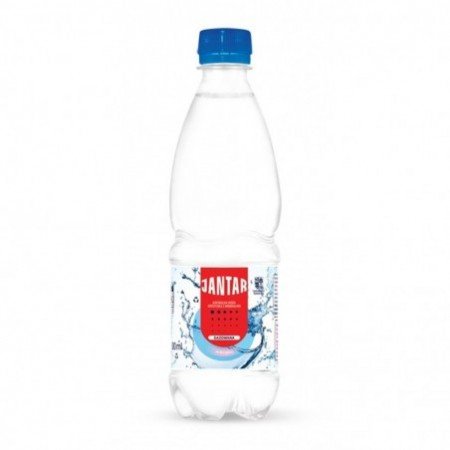Woda źródlana średniozmineralizowana gazowana 500 ml - JANTAR