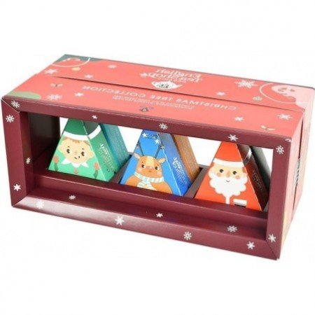 Zestaw herbat świątecznych 6 piramidek Christmas Tree Collection ( 6x2g ) BIO 12 g BN - ENGLISH TEA SHOP