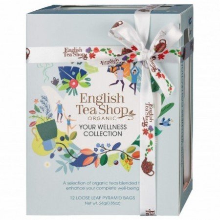 Zestaw herbatek piramidki Welness ( 12x2) BIO 24 g - ENGLISH TEA SHOP