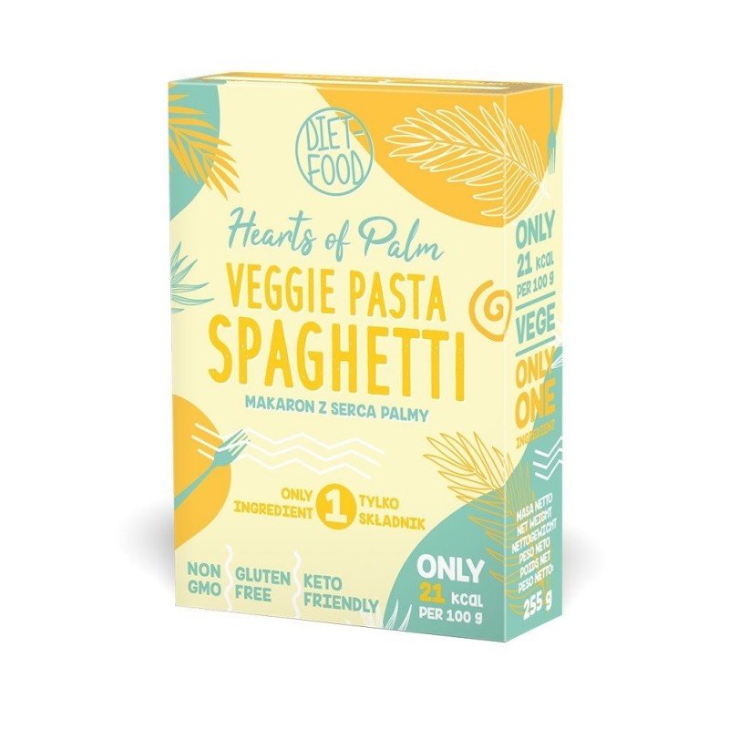 Makaron z serca palmy spagheetti BEZGL.BIO 255 g