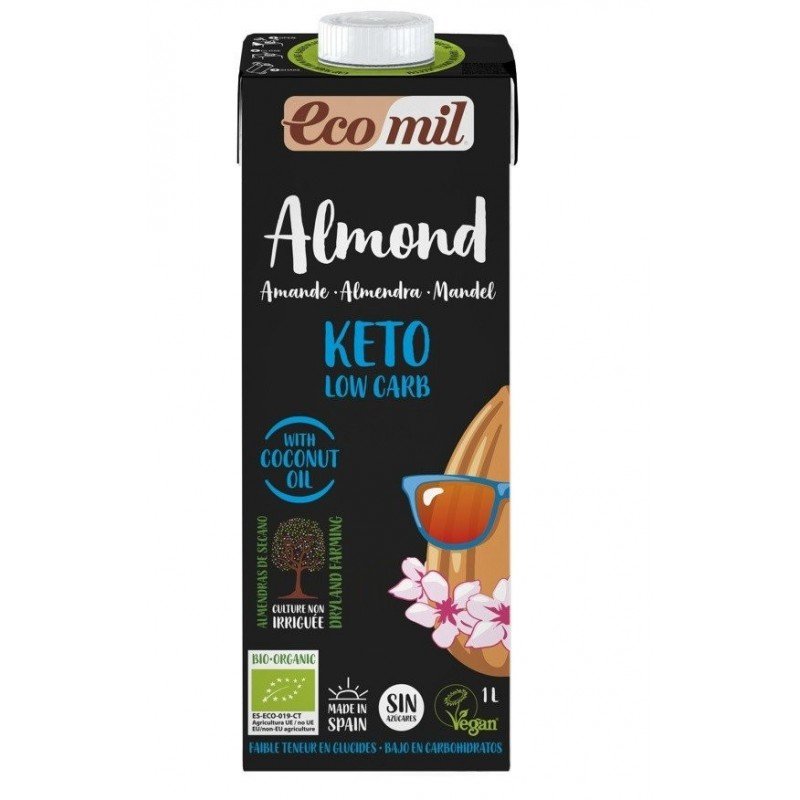 Napój migdałowy Keto Low Carb BEZGL. BIO 1 l