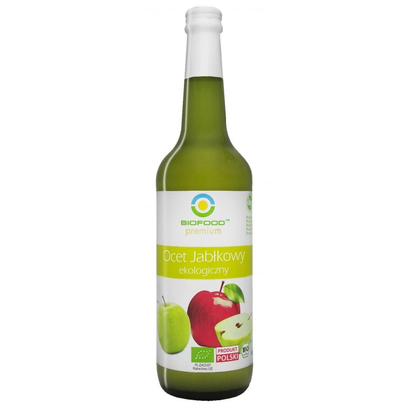 OCET JABŁKOWY 5 % NIEFILTROWANY BIO 700 ml - BIO FOOD