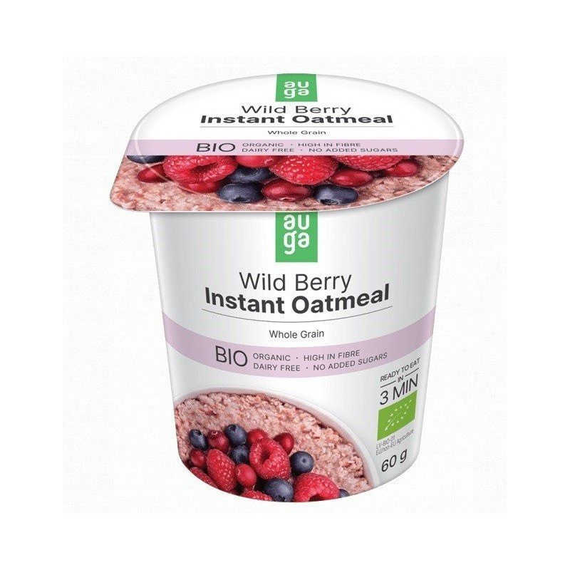 Owsianka z owocami leśnymi pełnoziarnista BIO 60 g