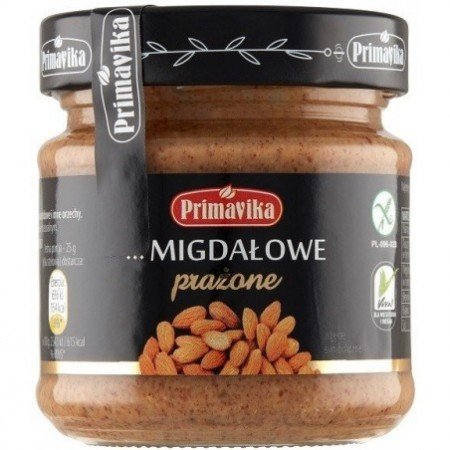 Pasta migdałowa z prażonych migdałów 185 g