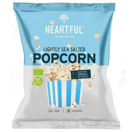 Popcorn z solą morską BEZGL. BIO 60 g