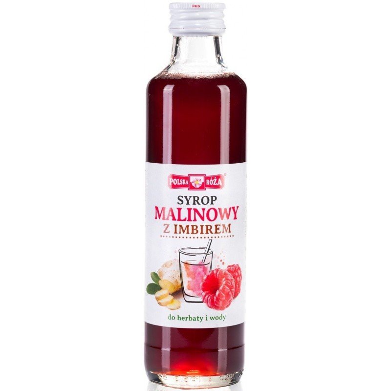 Syrop malinowy z imbirem 250 ml
