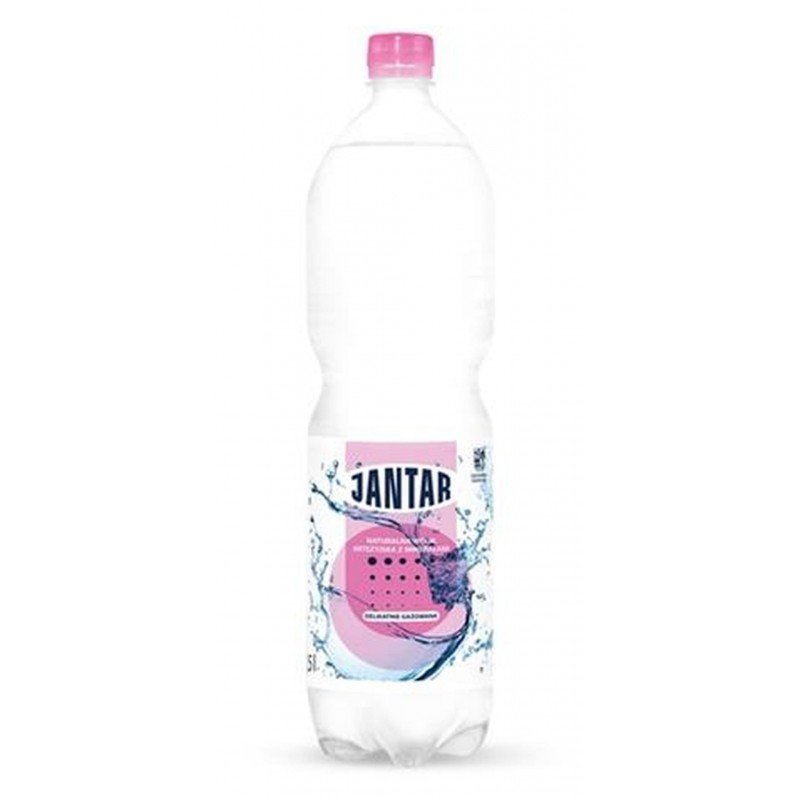 Woda mineralna delikatnie gazowana 1,5 l