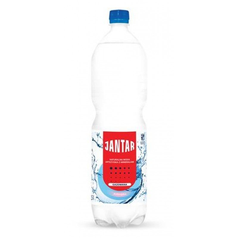 Woda mineralna gazowana 1,5 l